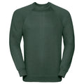 Bottle Green - Front - Russell Mens Classic Sweatshirt