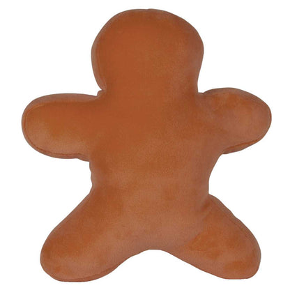Brown - Back - Mumbles Squidgys Gingerbread Man Plush Toy