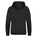 Jet Black-Arctic White - Back - Awdis Mens Polyester Sport Full Zip Hoodie