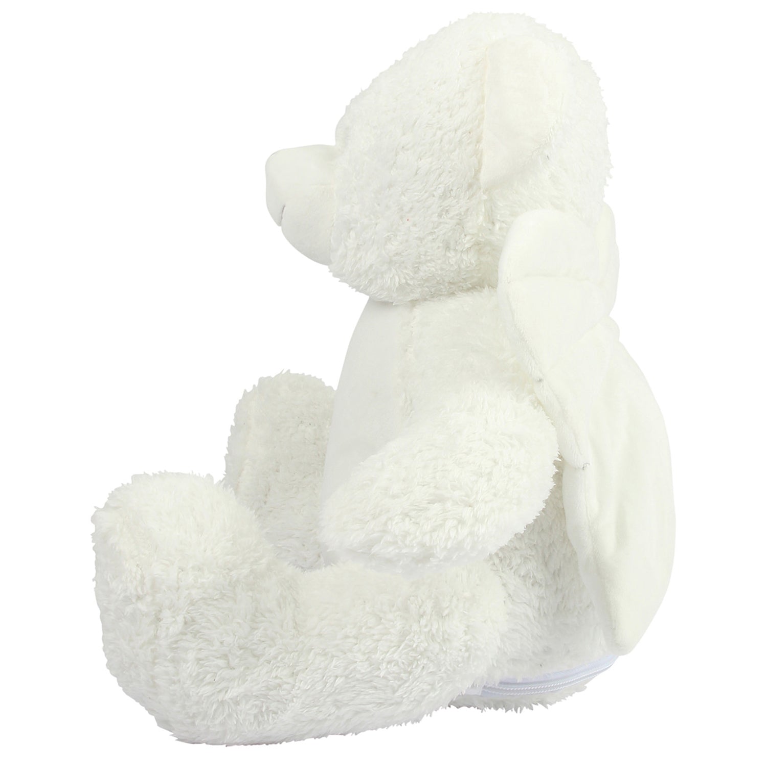 White - Side - Mumbles Angel Plush Toy