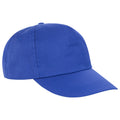 Royal Blue - Front - Result Headwear Houston 5 Panel Cap
