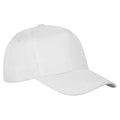 White - Front - Result Headwear Houston 5 Panel Cap