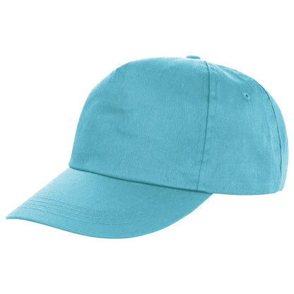 Aqua - Back - Result Headwear Houston 5 Panel Cap