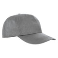 Dove Grey - Front - Result Headwear Houston 5 Panel Cap
