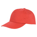 Red - Back - Result Headwear Houston 5 Panel Cap