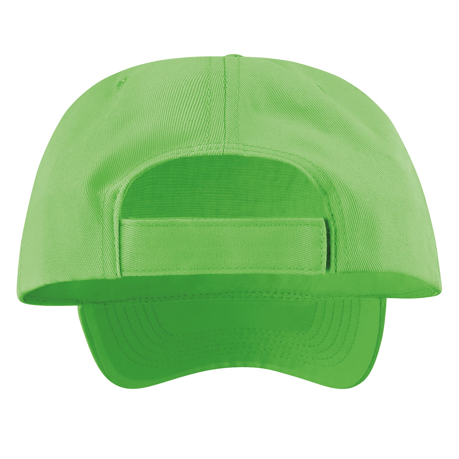 Lime - Back - Result Headwear Houston 5 Panel Cap