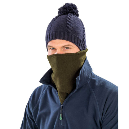 Olive - Back - Result Winter Essentials Bandit Neck Warmer
