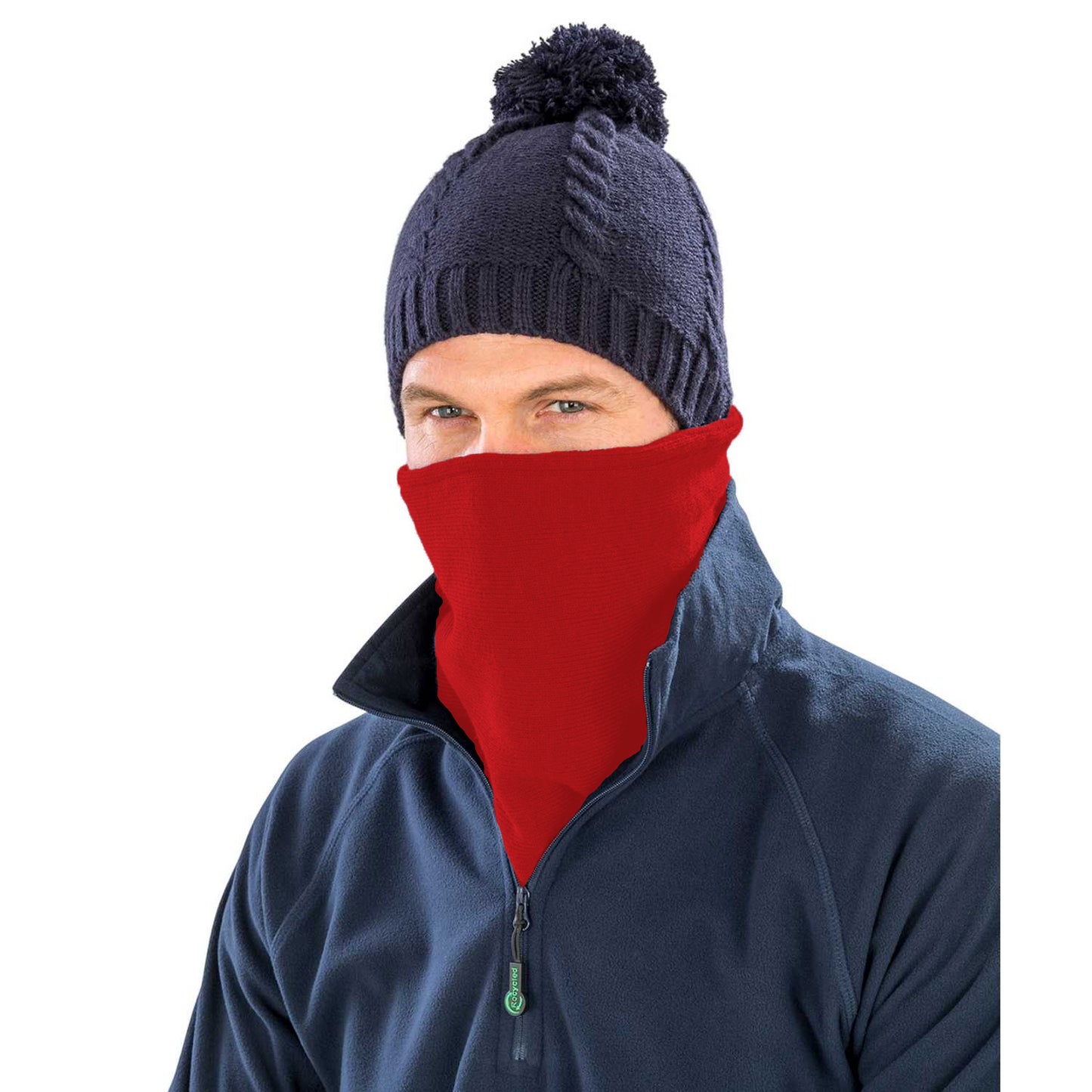 Red - Back - Result Winter Essentials Bandit Neck Warmer