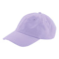 Lavender - Back - Beechfield 6 Panel Low Profile Dad Hat