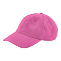 True Pink - Back - Beechfield 6 Panel Low Profile Dad Hat