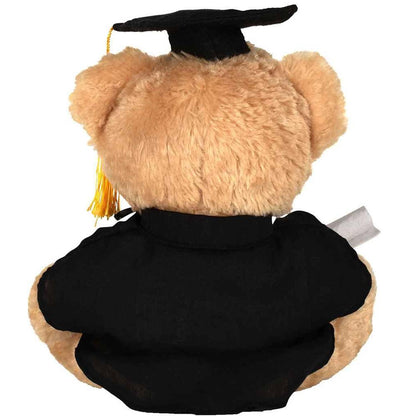 Brown - Back - Mumbles Graduation Teddy Bear