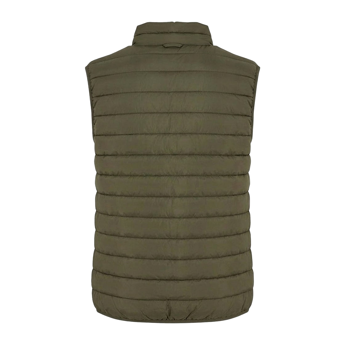 Olive - Back - New Morning Studios Womens-Ladies Lightweight Puffer Gilet
