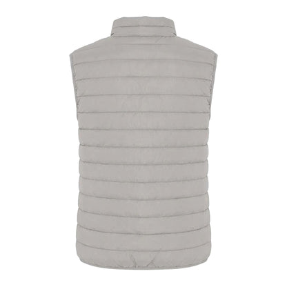 Light Asphalt - Back - New Morning Studios Womens-Ladies Lightweight Puffer Gilet