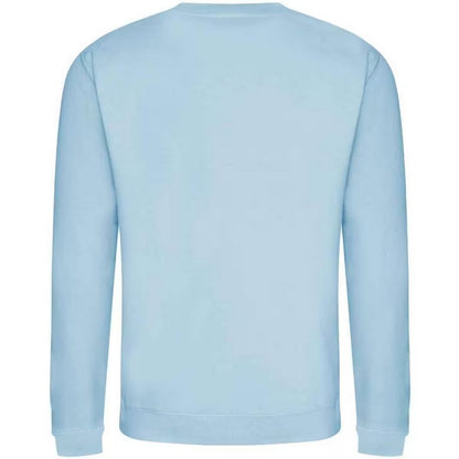 Ice Blue - Back - Awdis Mens Crew Neck Sweatshirt