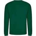 Rainforest Green - Back - Awdis Mens Crew Neck Sweatshirt