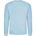 Ice Blue - Back - Awdis Mens Crew Neck Sweatshirt