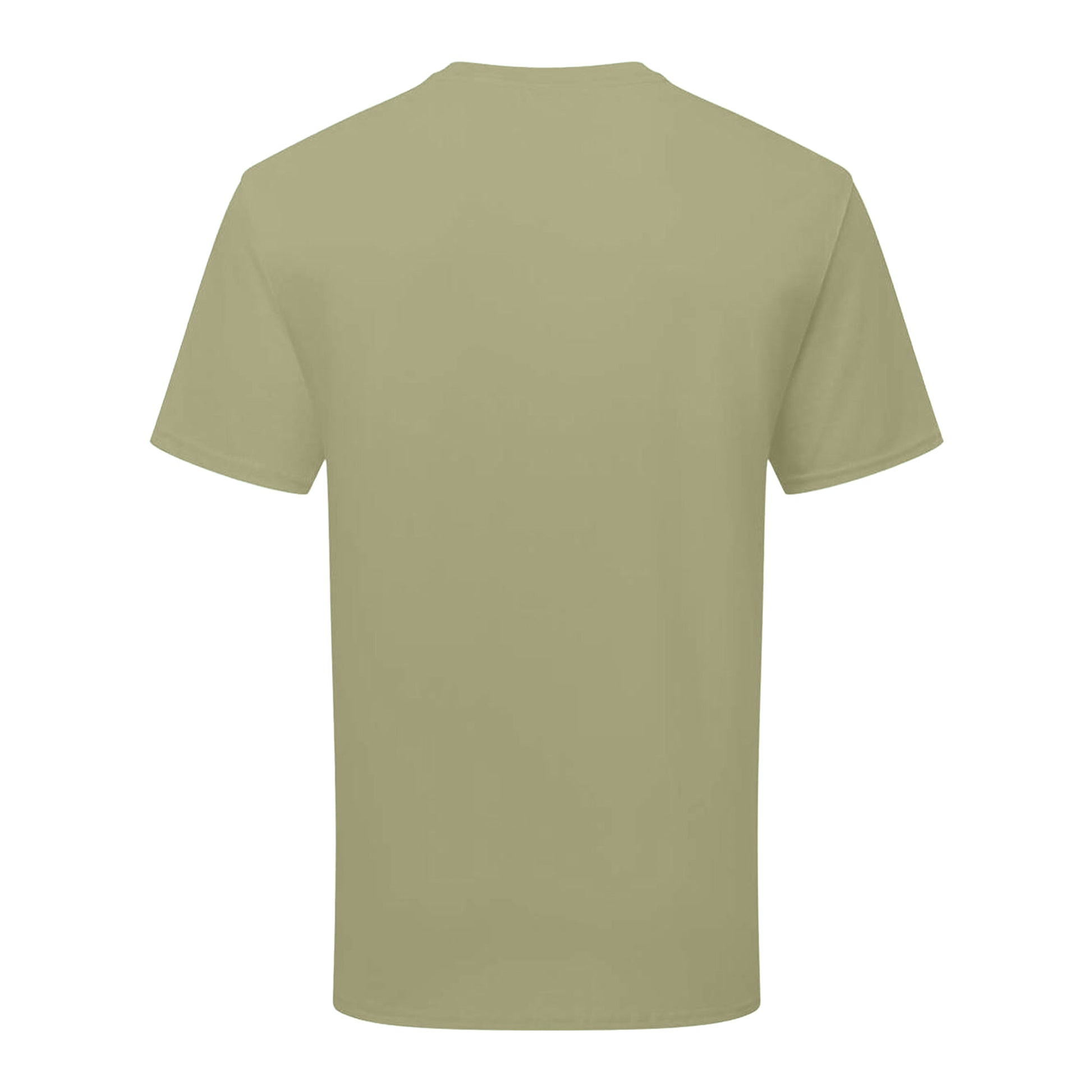 Classic Olive - Back - Fruit of the Loom Unisex Adult Cotton T-Shirt