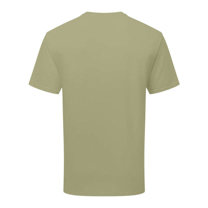 Classic Olive - Back - Fruit of the Loom Unisex Adult Cotton T-Shirt