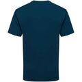 Mountain Blue - Back - Fruit of the Loom Unisex Adult Cotton T-Shirt