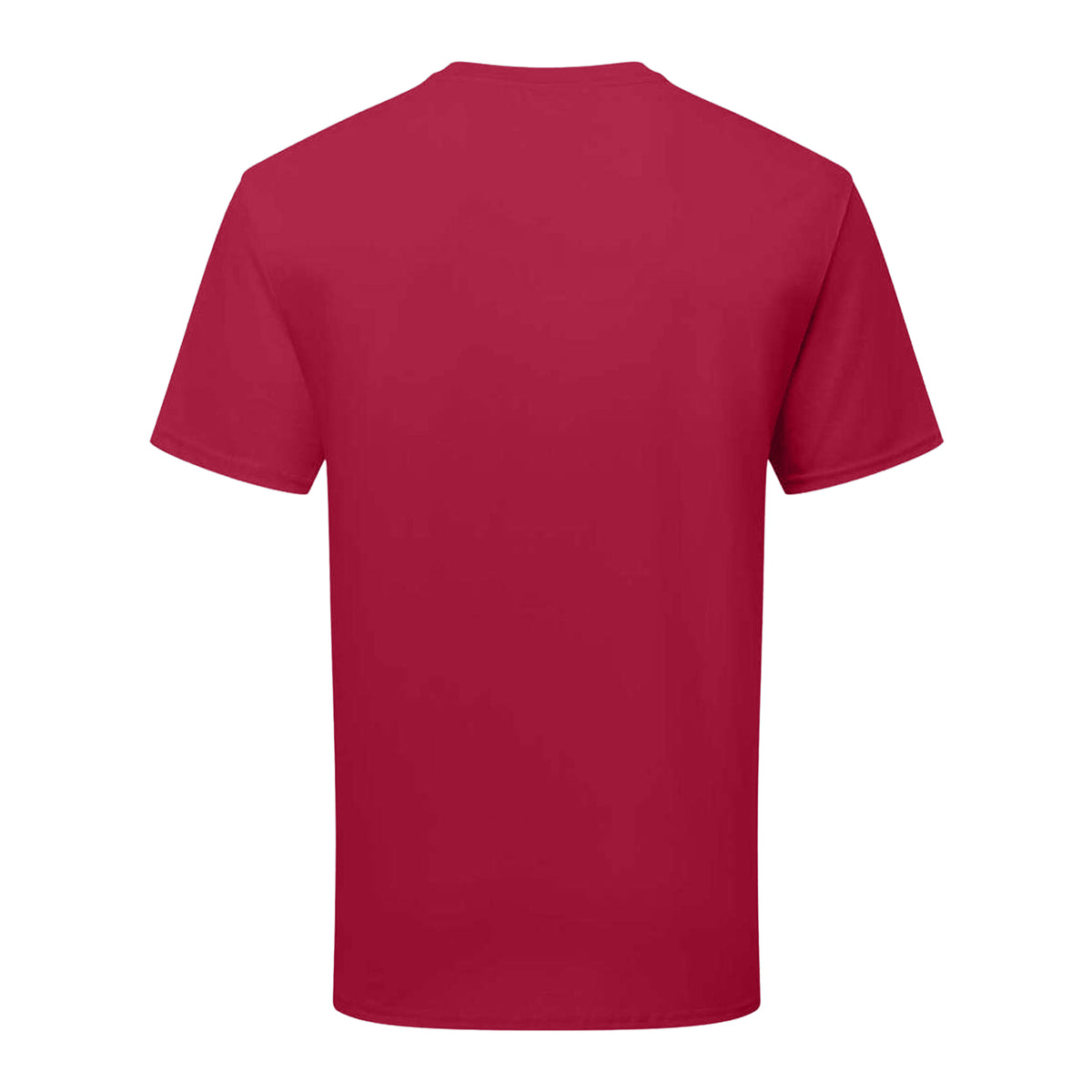 Cranberry - Back - Fruit of the Loom Unisex Adult Cotton T-Shirt