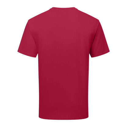 Cranberry - Back - Fruit of the Loom Unisex Adult Cotton T-Shirt