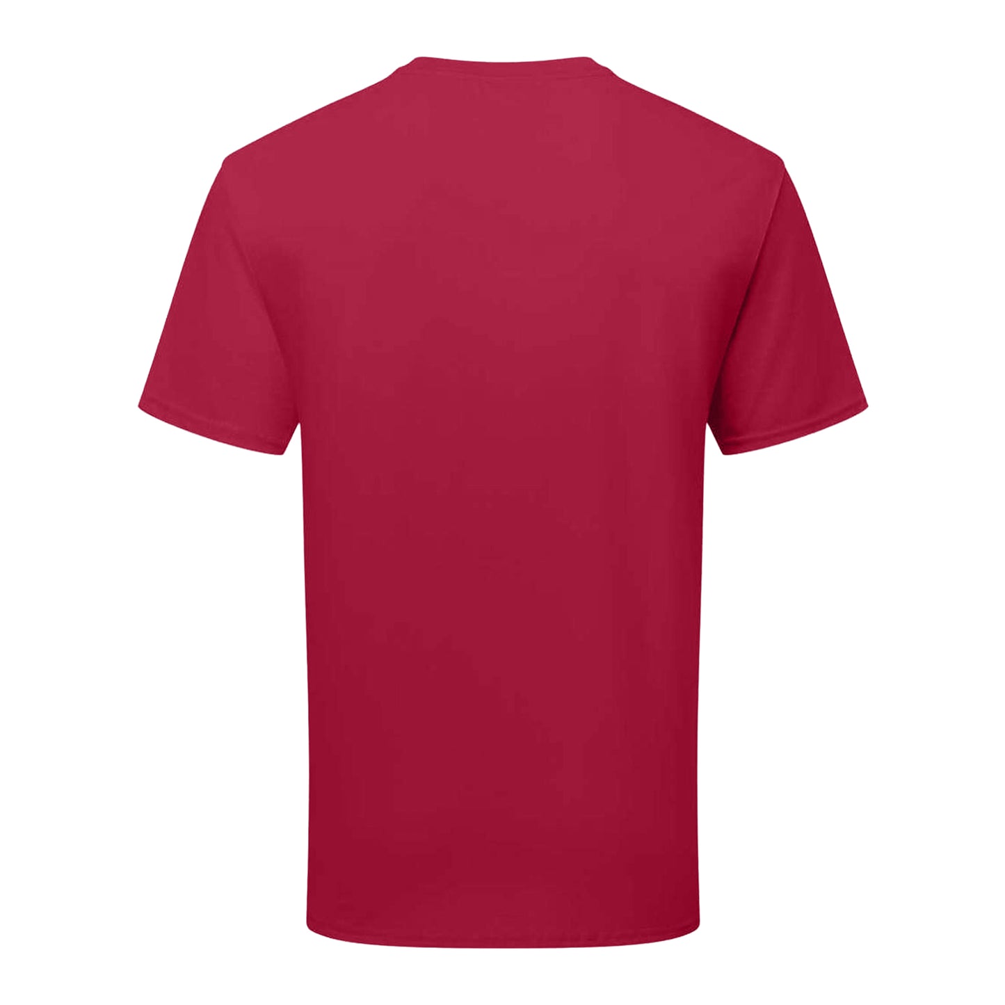Cranberry - Back - Fruit of the Loom Unisex Adult Cotton T-Shirt
