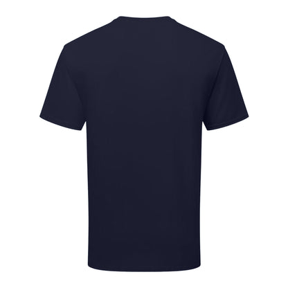 Deep Navy - Back - Fruit of the Loom Unisex Adult Cotton T-Shirt