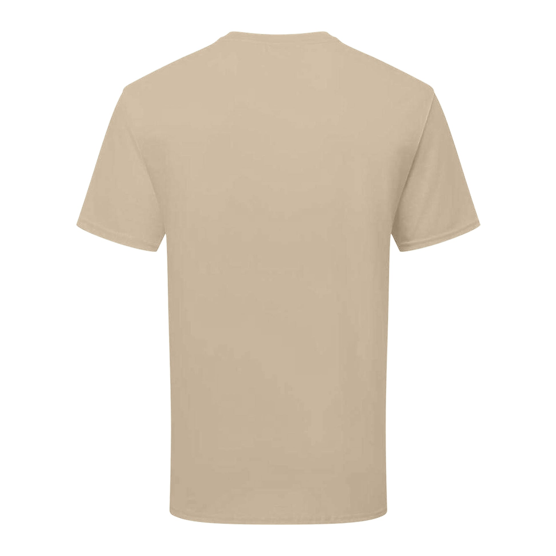 Desert Sand - Back - Fruit of the Loom Unisex Adult Cotton T-Shirt