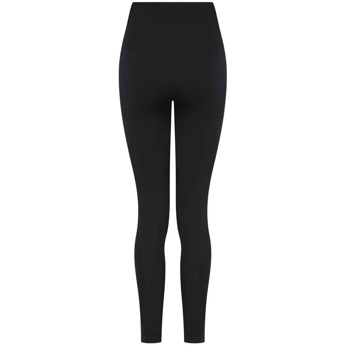 Black - Back - Tombo Womens-Ladies Sculpting Leggings