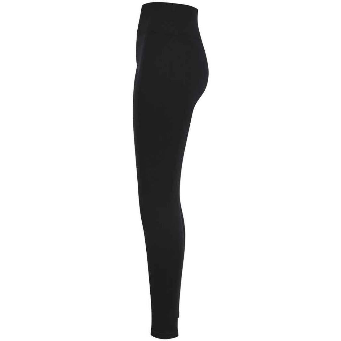 Black - Side - Tombo Womens-Ladies Sculpting Leggings