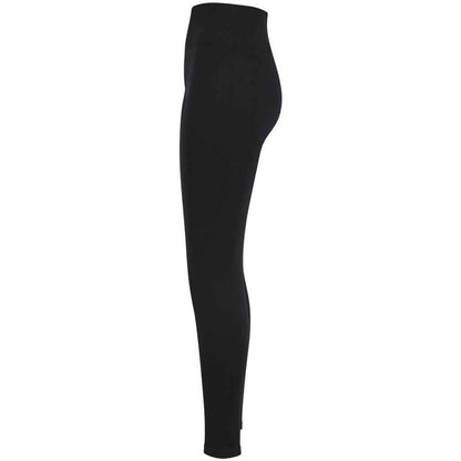 Black - Side - Tombo Womens-Ladies Sculpting Leggings