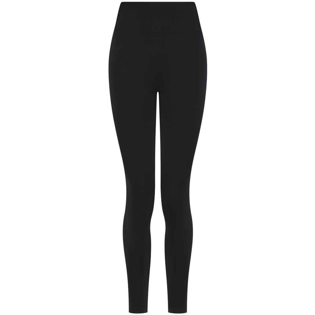 Black - Front - Tombo Womens-Ladies Sculpting Leggings