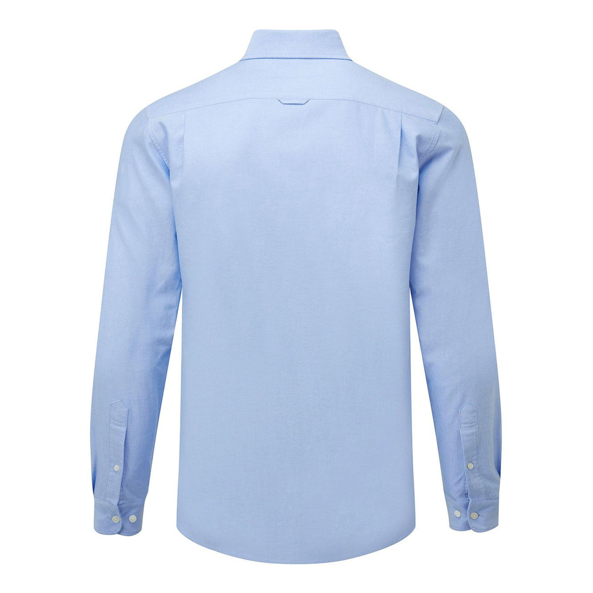 Blue - Back - Asquith & Fox Mens Oxford Long-Sleeved Formal Shirt