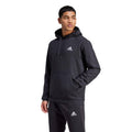 Black - Back - Adidas Unisex Adult Fleece Hoodie