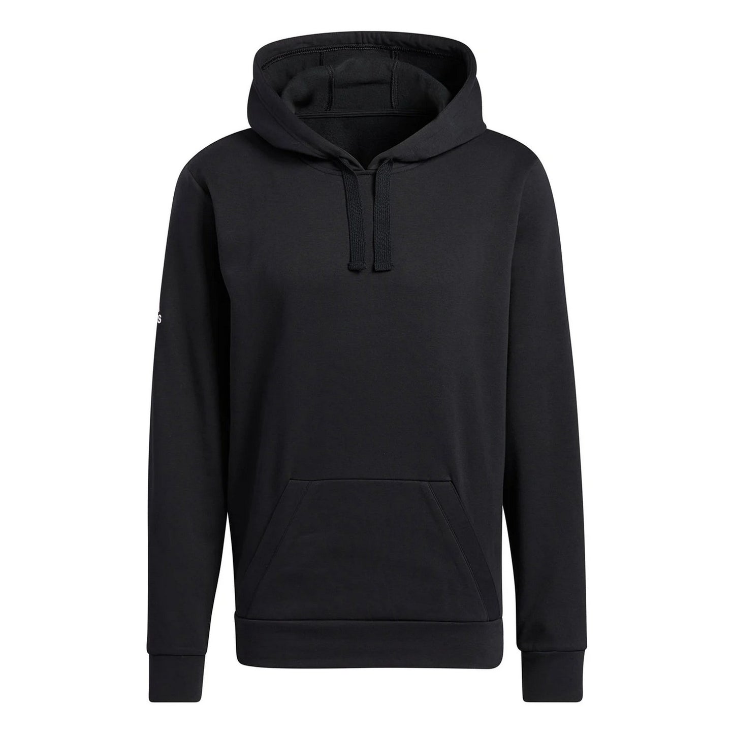 Black - Front - Adidas Unisex Adult Fleece Hoodie