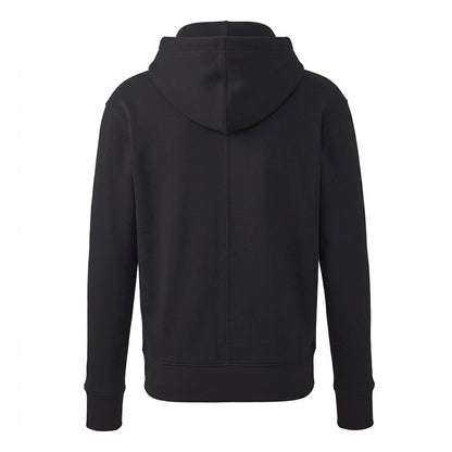 Deep Black - Back - Awdis Unisex Adult Signature Heavyweight Hoodie