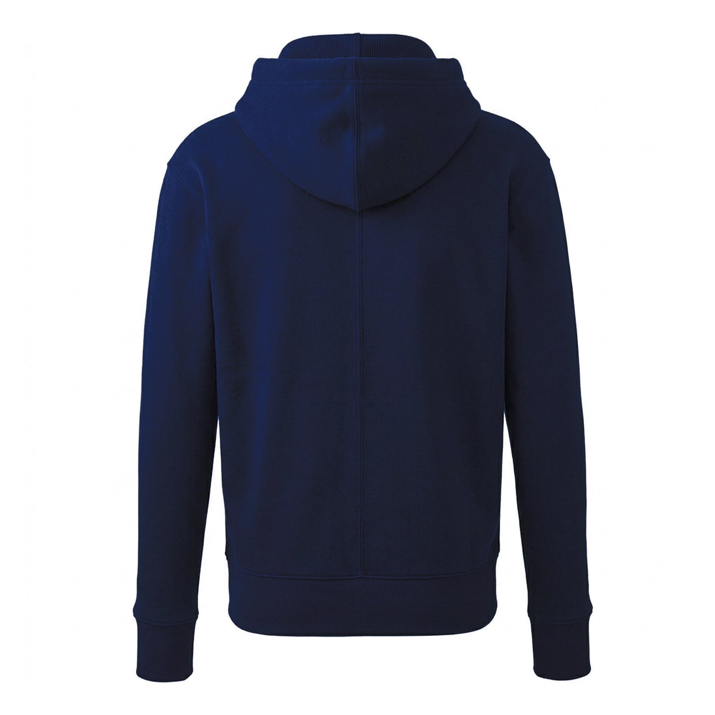 New French Navy - Back - Awdis Unisex Adult Signature Heavyweight Hoodie