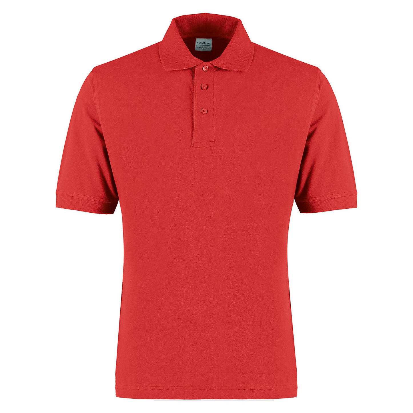 Tomato Red - Front - Kustom Kit Mens Classic Polo Shirt