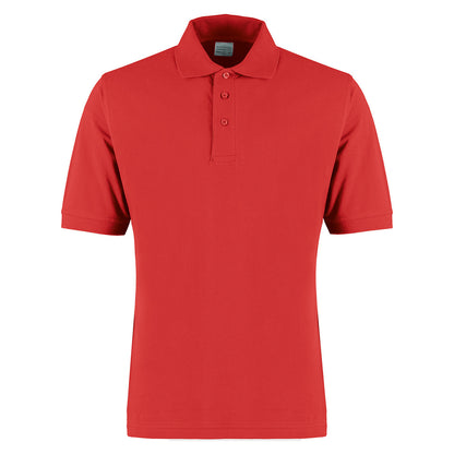 Tomato Red - Front - Kustom Kit Mens Classic Polo Shirt