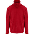 Red - Front - PRO RTX Mens Fleece Jacket
