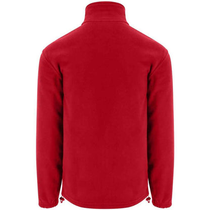 Red - Back - PRO RTX Mens Fleece Jacket