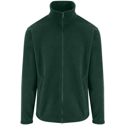 Bottle Green - Front - PRO RTX Mens Fleece Jacket