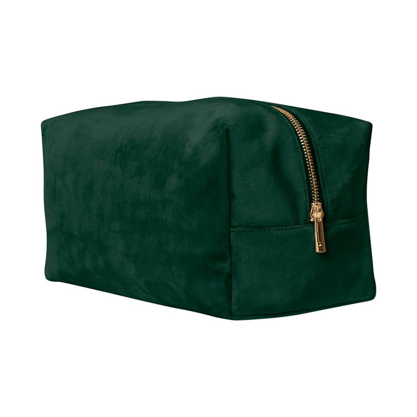 Dark Emerald - Front - Bagbase Velvet Accessory Bag