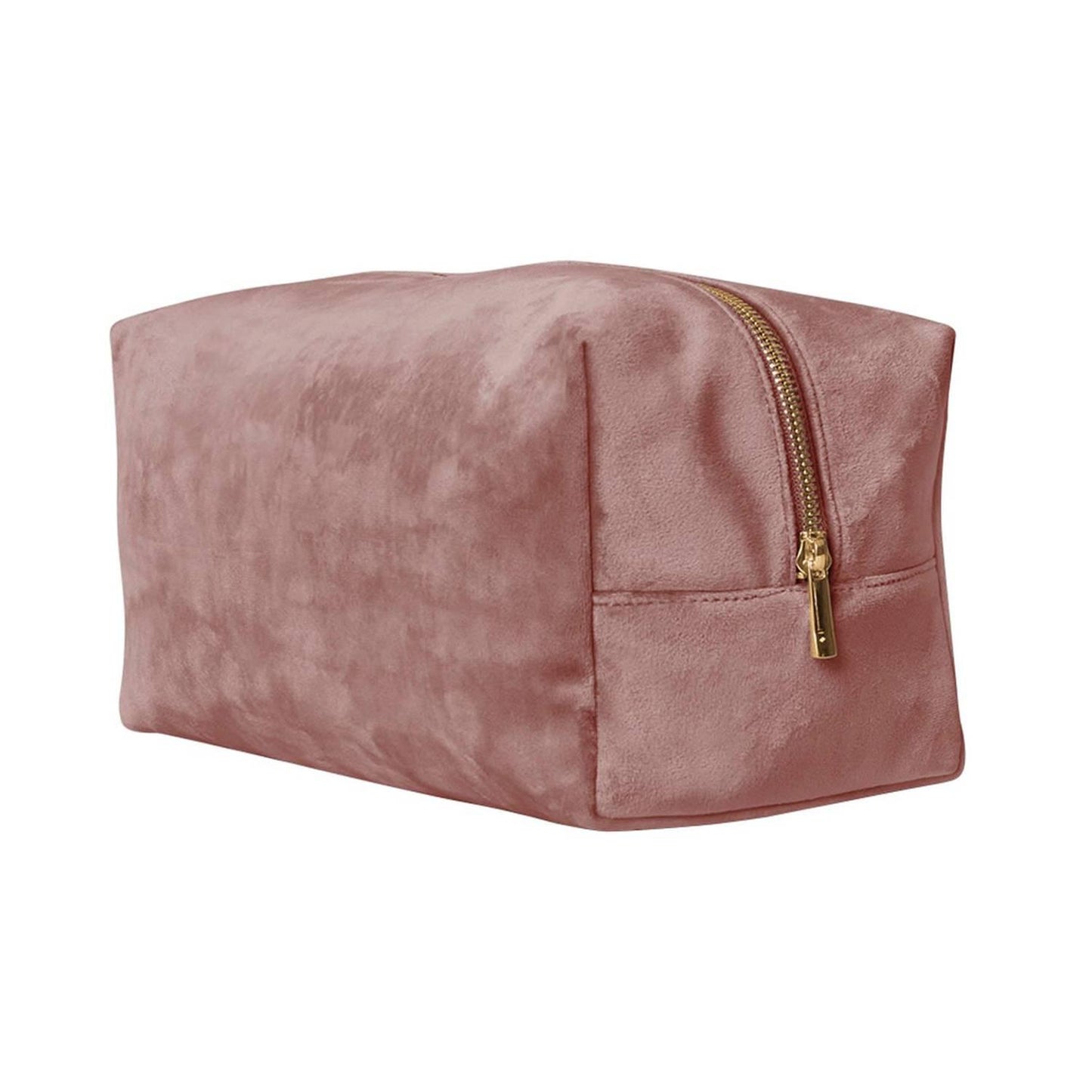 Rose Quartz - Front - Bagbase Velvet Accessory Bag
