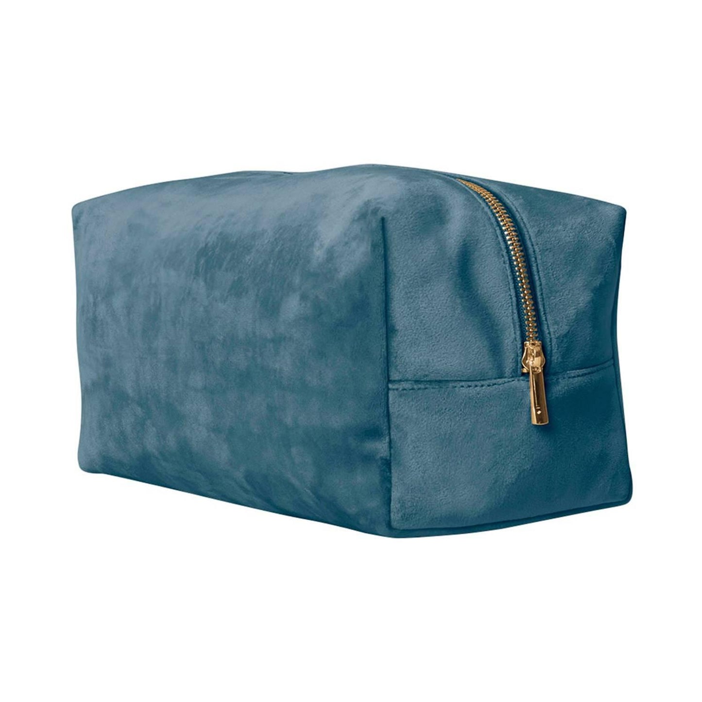 Blue Topaz - Front - Bagbase Velvet Accessory Bag