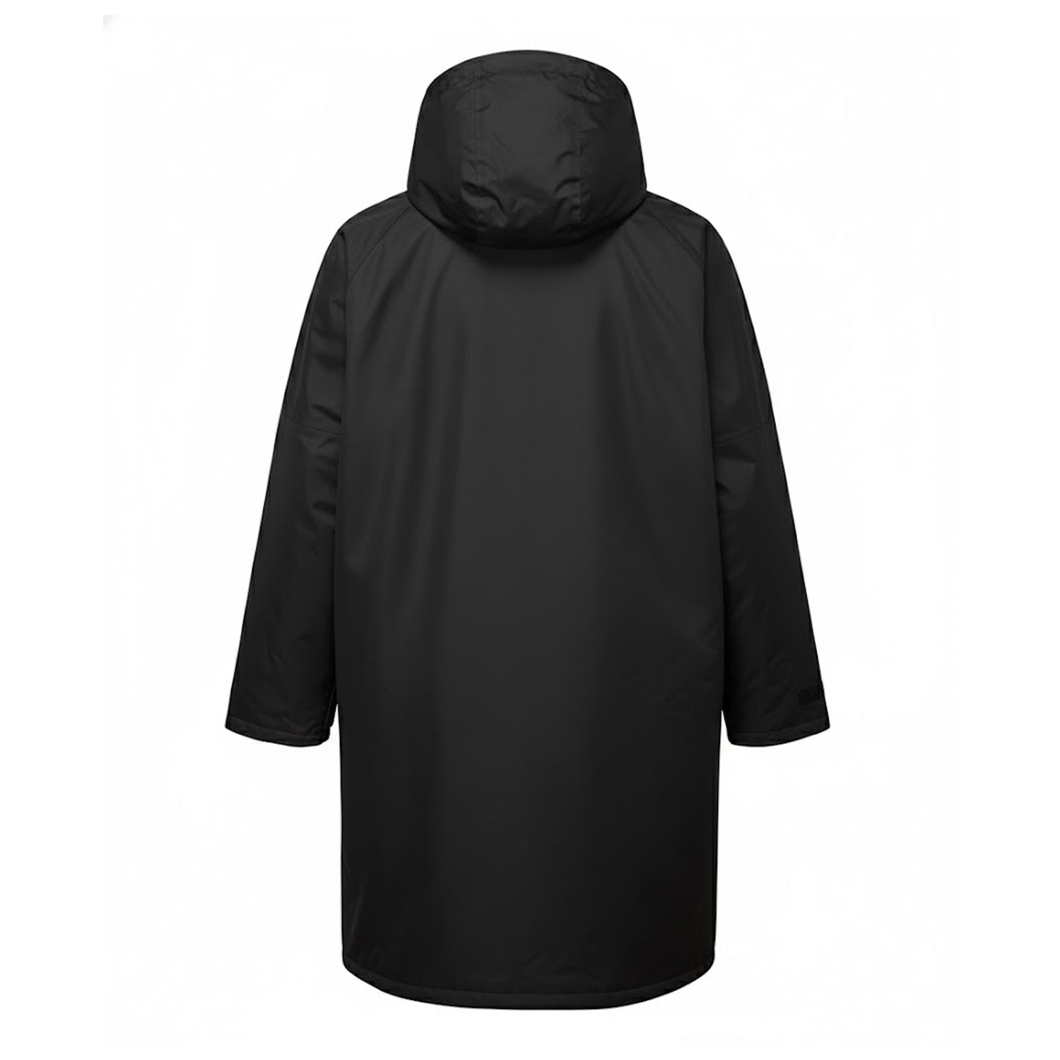 Black-Red - Back - TriDri Unisex Adult Waterproof Changing Robe