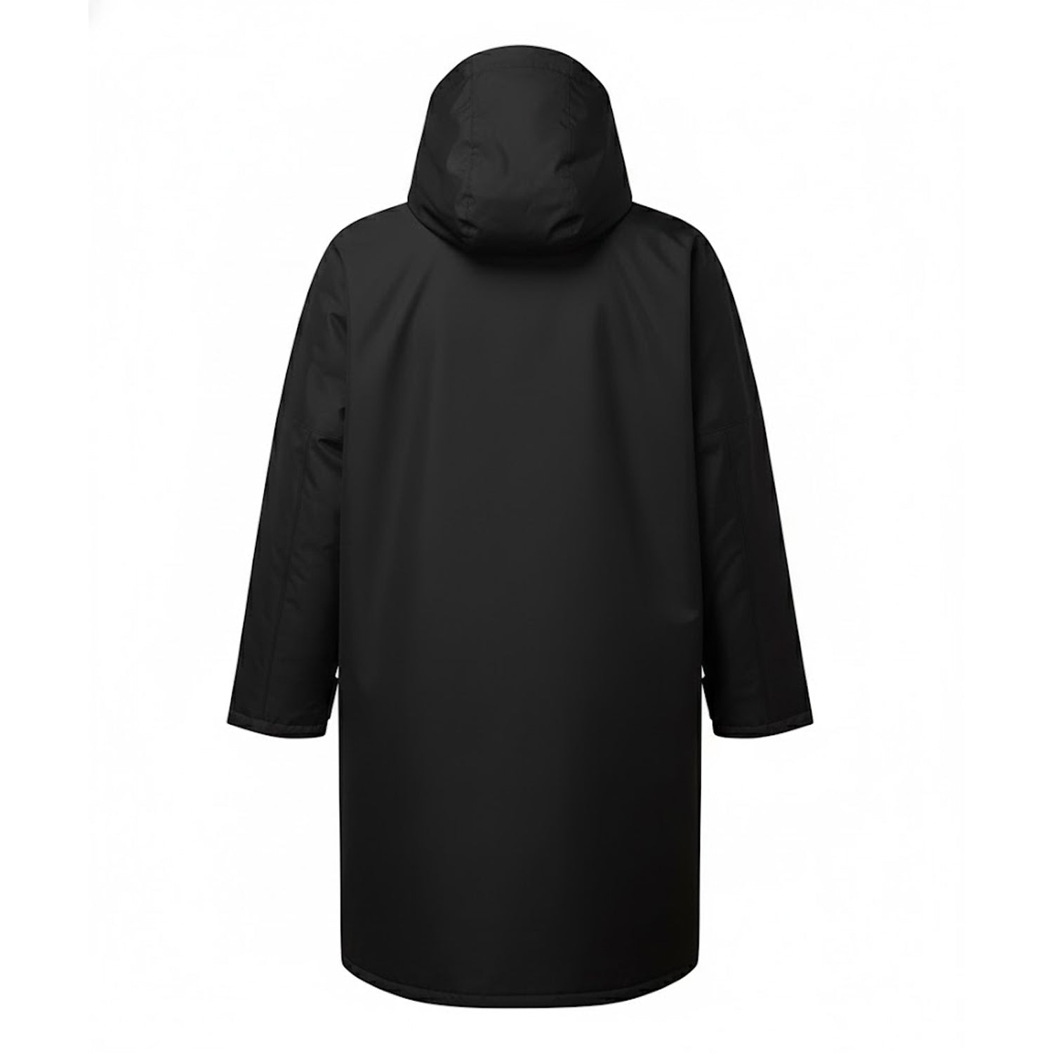 Black-Sun Yellow - Back - TriDri Unisex Adult Waterproof Changing Robe