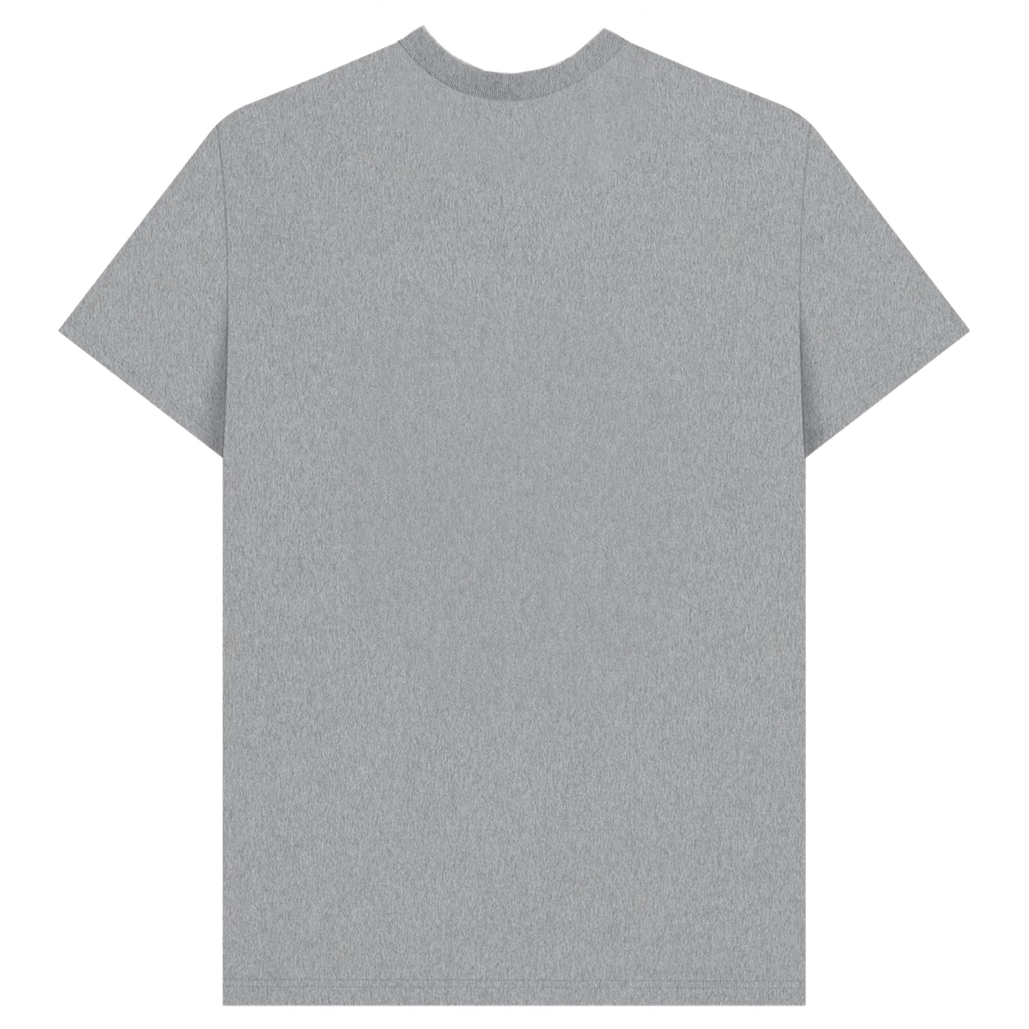 Sports Grey - Back - B&C Unisex Adult #E150 Plain V Neck T-Shirt