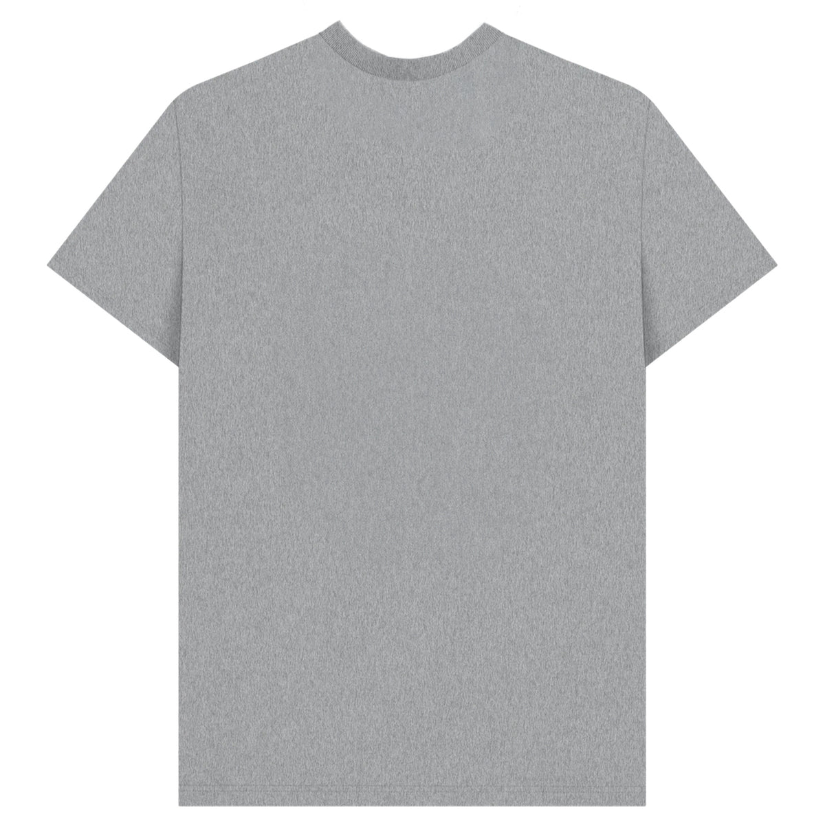 Sports Grey - Back - B&C Unisex Adult #E150 Plain V Neck T-Shirt