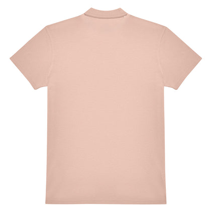 Soft Rose - Back - B&C Unisex Adult #E150 Plain V Neck T-Shirt